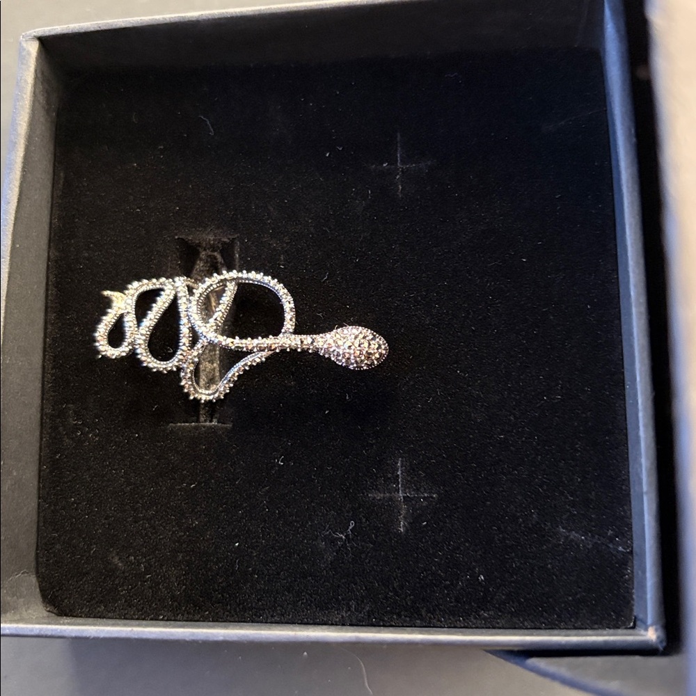 Silver Snake Ring - image 2